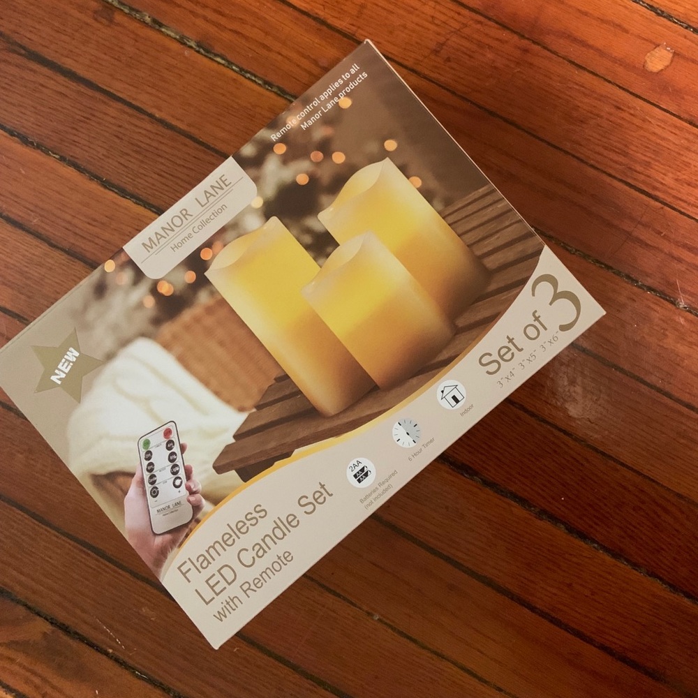 Flameless Candle Set